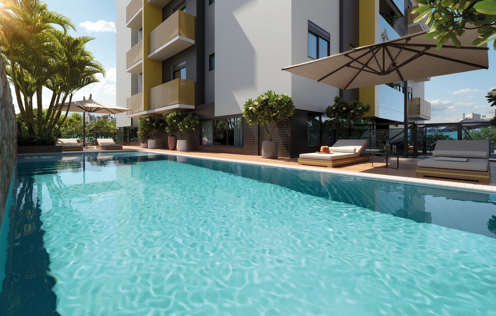 Piscina adulta e infantil