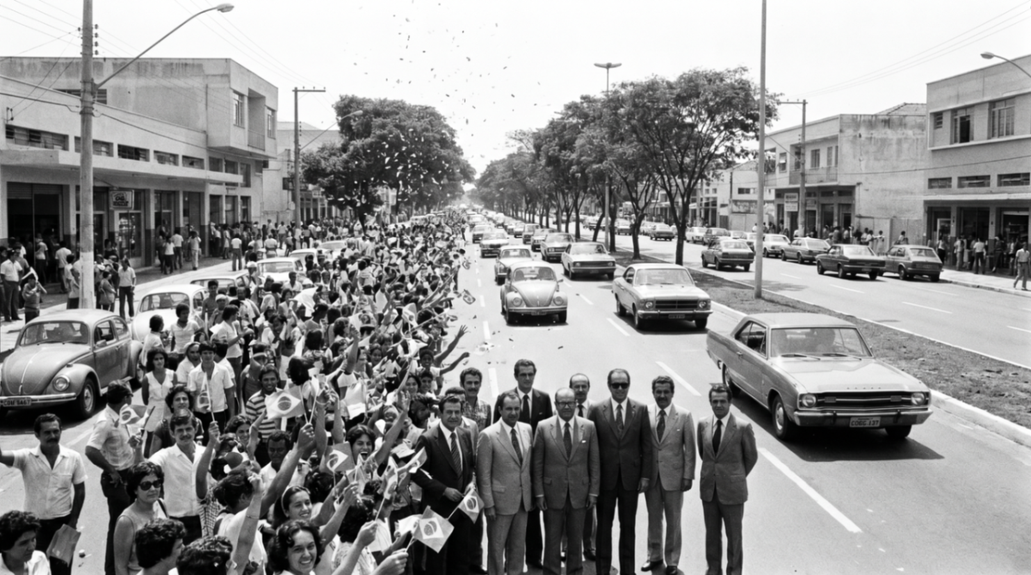 Inauguração da Avenida Centenário
